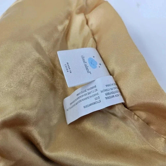 Cloud Island Brown Puppy Dog Lovey Satin Trim Swirl Baby Security Blanket 14" - Picture 7 of 7